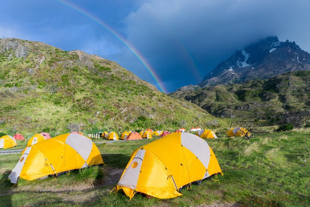 logement au Chili - camping